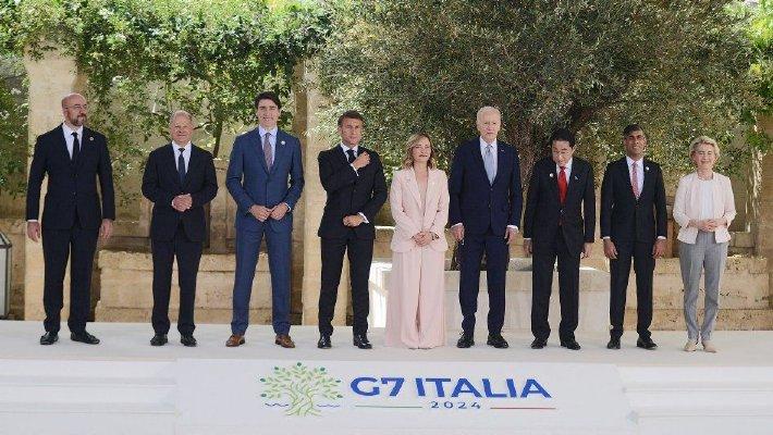 七国集团峰会在意大利普利亚举行