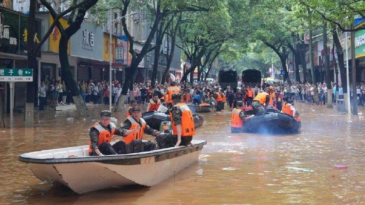 湖南平江县洪灾已致36万余人受灾