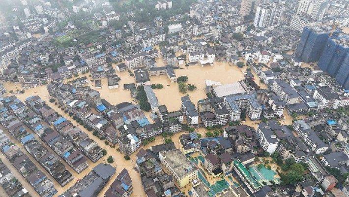 贵州榕江遭遇特大洪水
