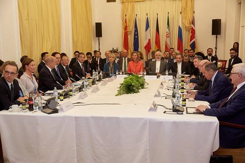 2018年7月6日，伊朗核问题外长会在奥地利维也纳举行。 新华社发