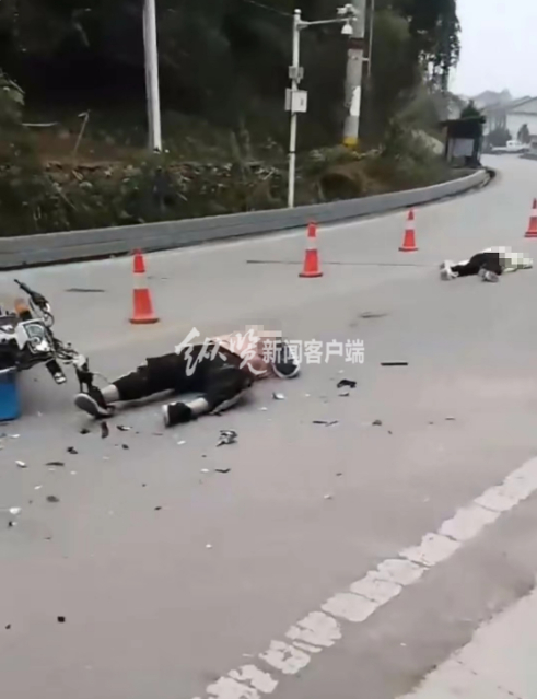 网传事故现场。（开端/收集）