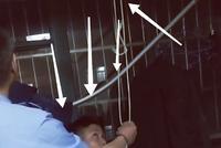 男子太胖上吊自杀失败:把晾衣架压弯了(图)