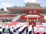 习近平出席金正恩举行的欢迎仪式