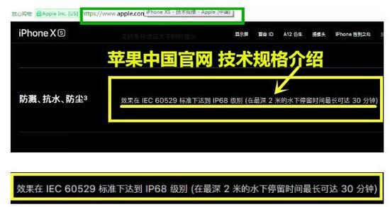 （苹果中国官网有相同的技术规格介绍）