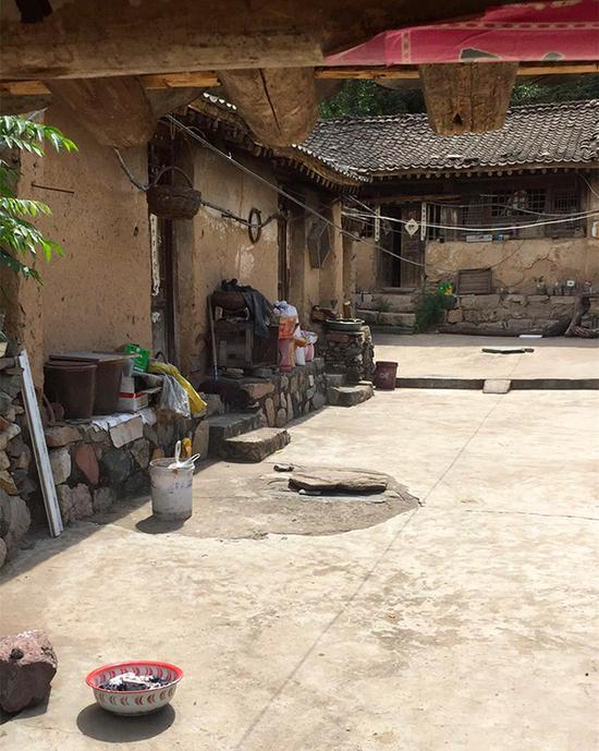 王力辉住过的院子。