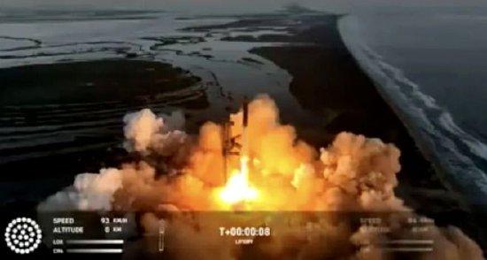 Spacex与星舰助推器失掉联络，推定火箭毛病