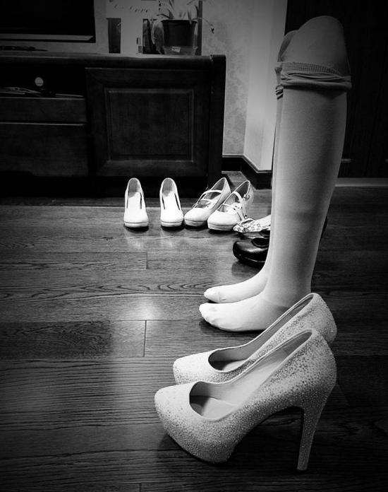 廖智至今都喜欢穿高跟鞋