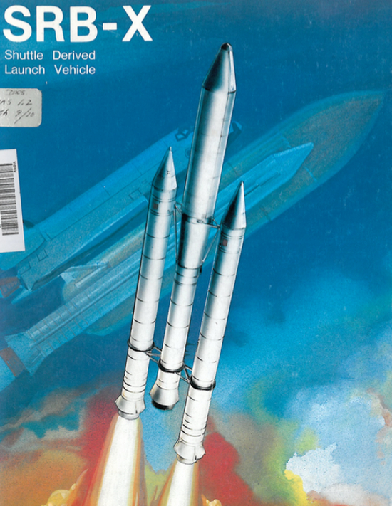 90年代美国就提出发展SRB-X火箭，使用3具SRB火箭组合成重型固体火箭