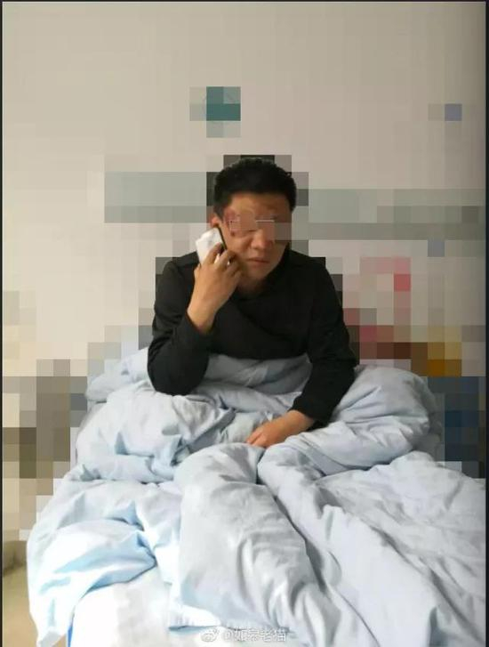 ▲受伤民警