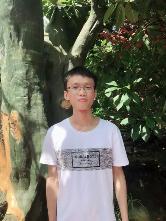 曾楷徽生活照。受访者供图