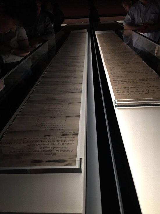 “徐谓礼文书”原件首次正式公开展出