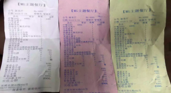 消费单据