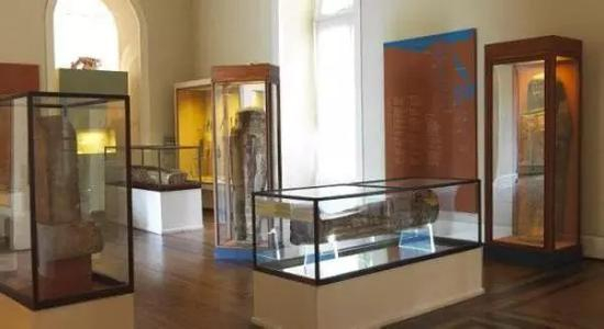 火灾前的巴西国家博物馆展厅