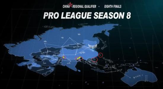 有问题的地图截屏。图片来自网络