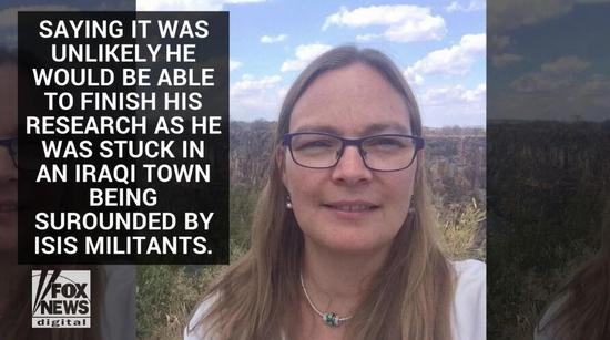 隆德大学教授夏洛塔·特纳&nbsp; 福克斯新闻截图