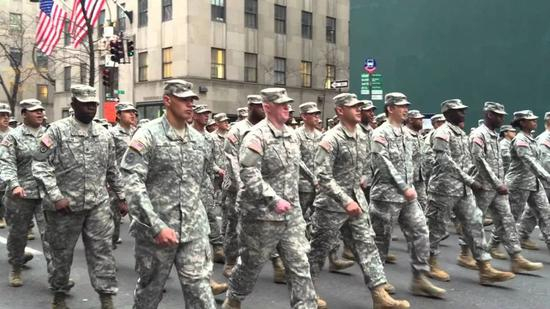 ▲美国陆军士兵