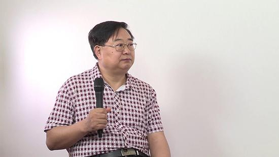 接受澎湃新闻采访时的赵文生。 澎湃新闻记者 刁凡超 图