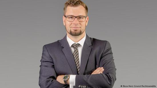 德国刑法案件专家格隆斯特（Benjamin Grunst）（图自德媒）