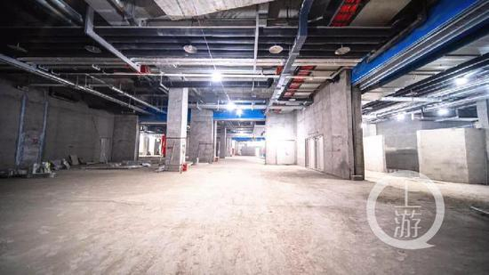 ▲哈尔信超市施工现场。图片来源：华润万象汇官方微信