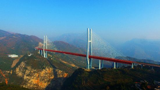 北盘江大桥 图自中交公路规划设计院有限公司