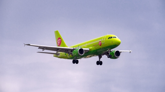 　俄罗斯西伯利亚航空公司（S7 Airlanes）的航班 图源：RT
