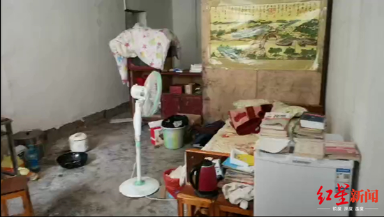 　↑小何睡的房间