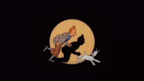 《丁丁历险记》中的丁丁和他的小狗米卢（豆瓣）