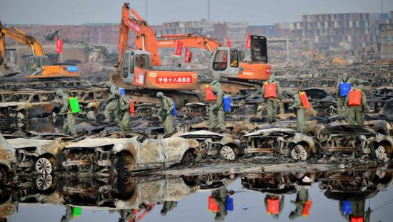 2013年天津滨海新区8.12爆炸救援