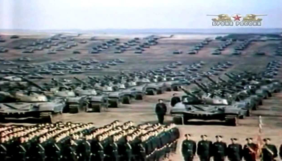 苏联在1980年拥有令全球羡慕的庞大机械化部队 图源：社交媒体