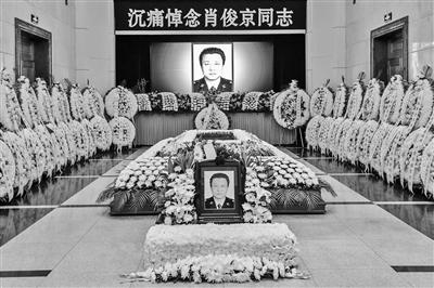 肖俊京同志追悼会