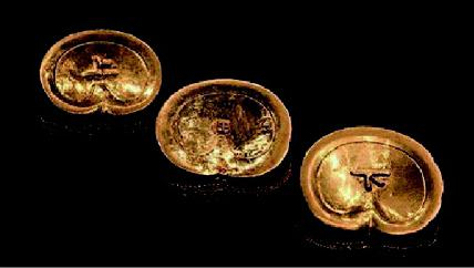 海昏侯墓出土马蹄金