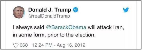 特朗普2012年的推特精准预（da）言（lian）了未来的自己