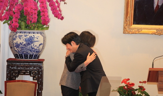 蔡英文与赖清德（台媒 资料图）