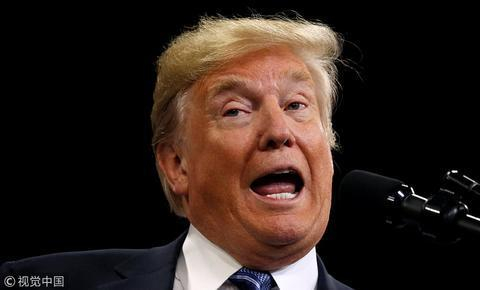 美国总统特朗普 （图源：视觉中国）