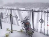大兴安岭六一下雪