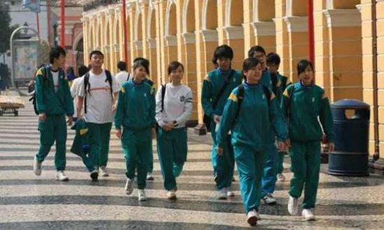 澳门高中生（资料图）&nbsp; 图源：新华网