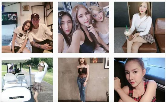 Lunlabelle的Instagram截图。