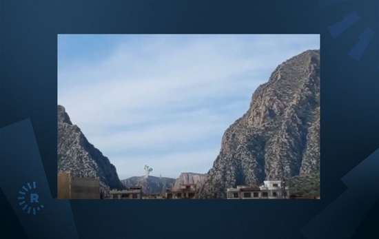 轰炸后，当地居民拍摄到的视频 图源：社交媒体