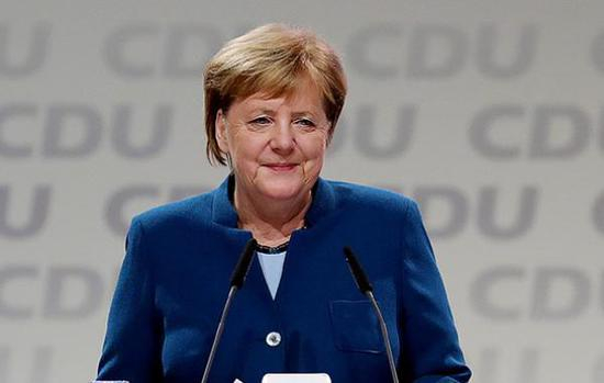 德国总理安格拉·默克尔 视觉中国 图