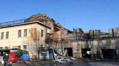 现场废墟图片提供：陈赫