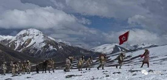 翻越党岭山（图片源于网络）。