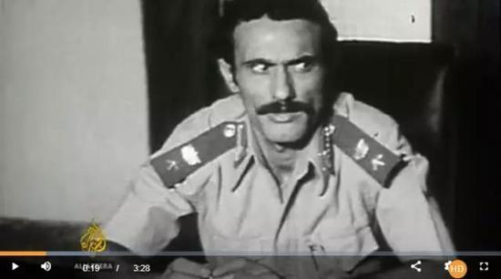 ▲年轻时期的萨利赫。图片来源半岛电视台