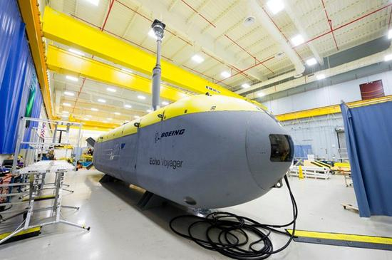 美军正在研制的大直径无人潜航器。