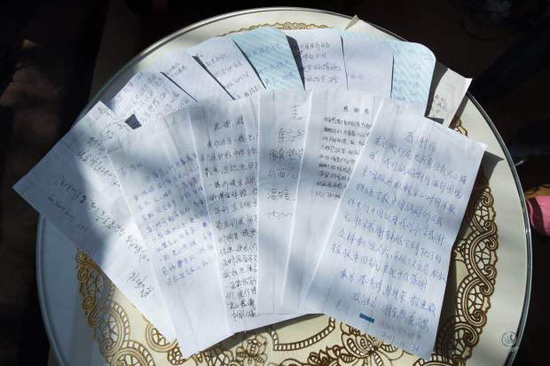 旅客写给东航的感谢信 东航供图