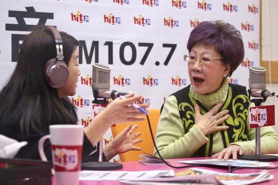 “台独”大佬吕秀莲接受专访