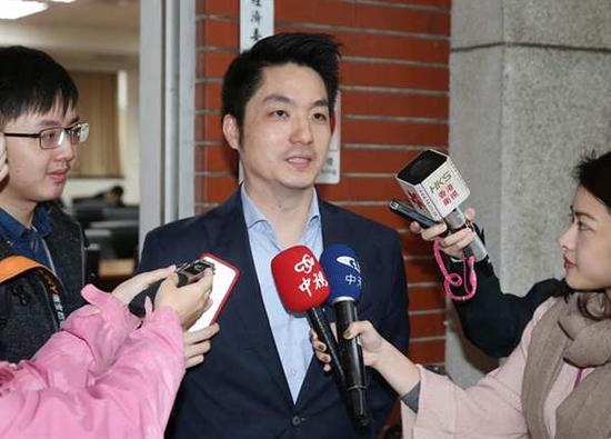 　　蒋万安称“我不会参加2018台北市长选举”，将继续留在“立法院”。（图片来源：台湾《中国时报》）