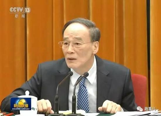 2013年2月，王岐山曾在北京当选十二届全国人大代表。