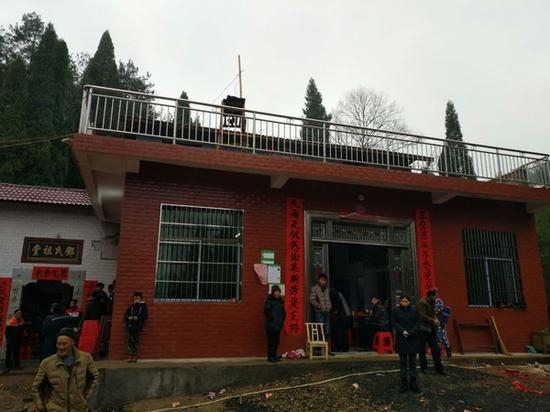 2018年1月24日拍摄新居外景