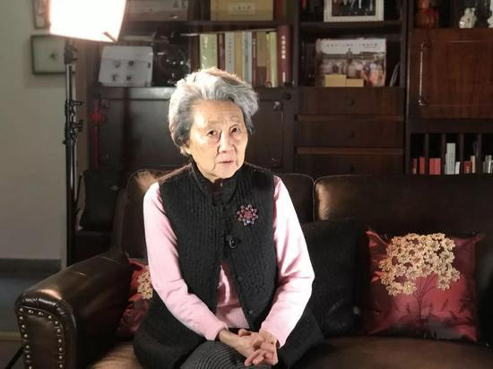 周总理侄女周秉德（刘烨 摄）