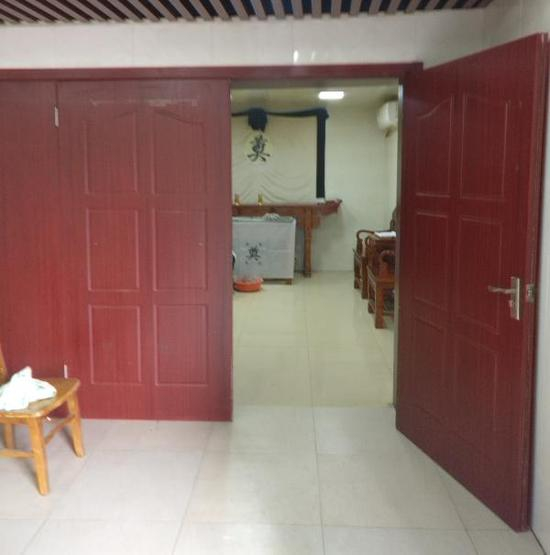 第七人民医院太平间。 澎湃新闻记者 周航 摄